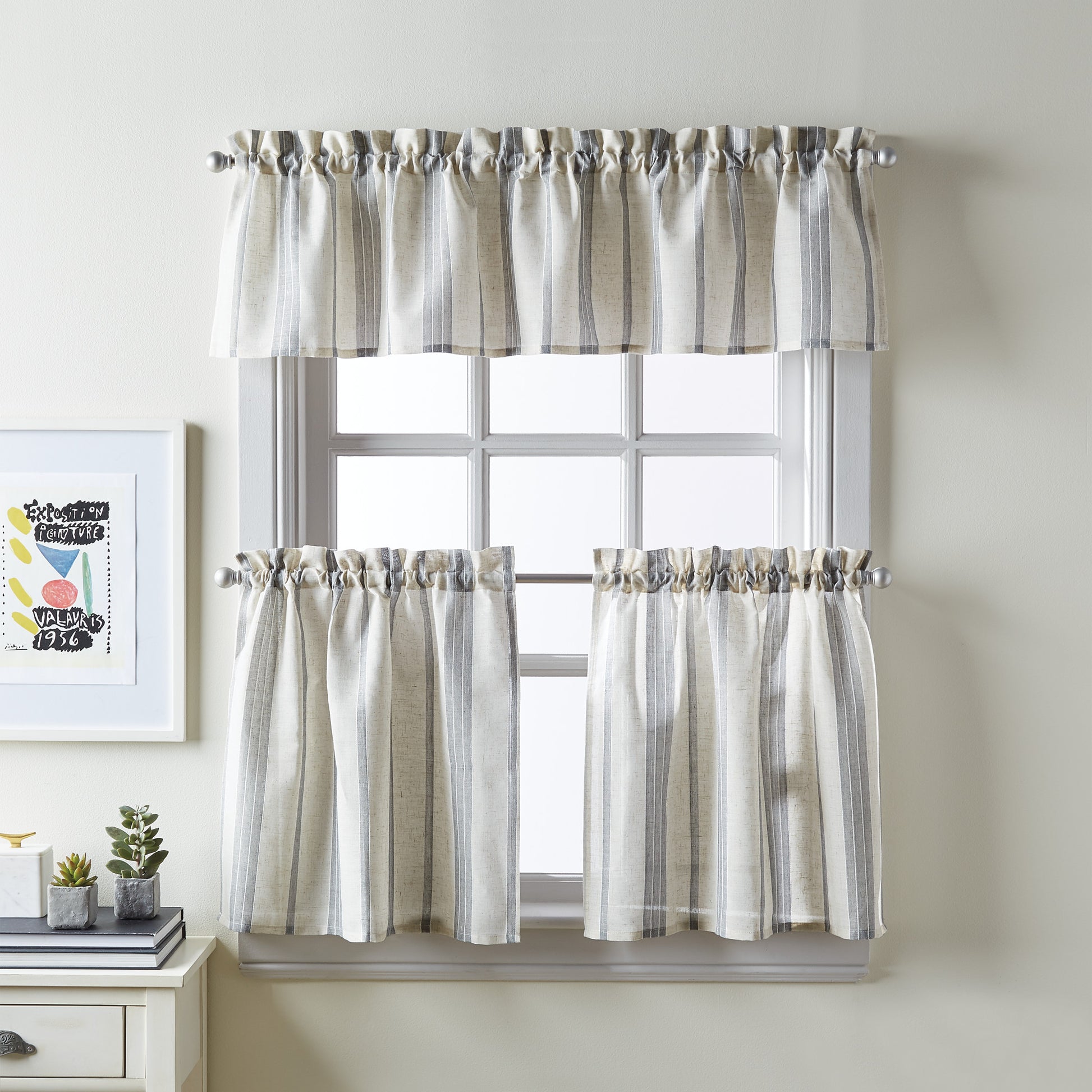 Curtainworks Mckenzie Tier & Valance Separates