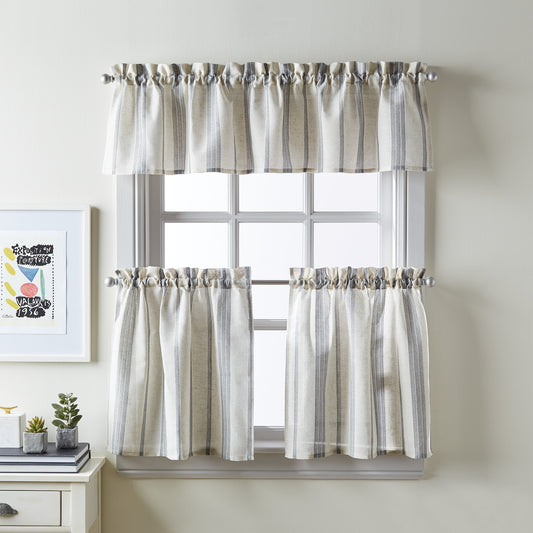 Curtainworks Mckenzie Tier & Valance Separates