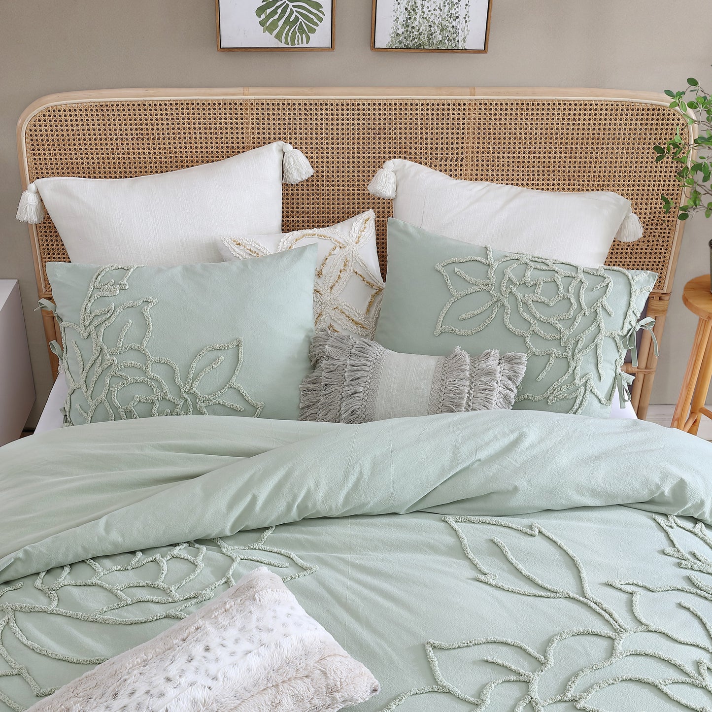 Peri Home Chenille Rose Comforter Set