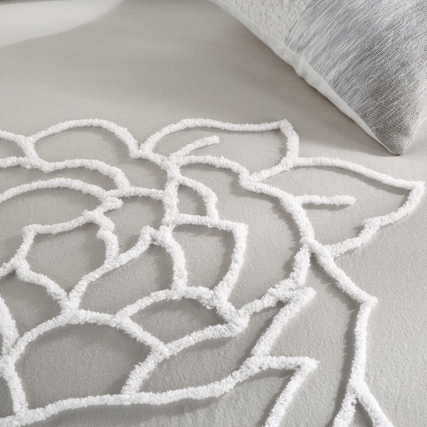 Peri Home Chenille Rose Comforter Bedding Collection