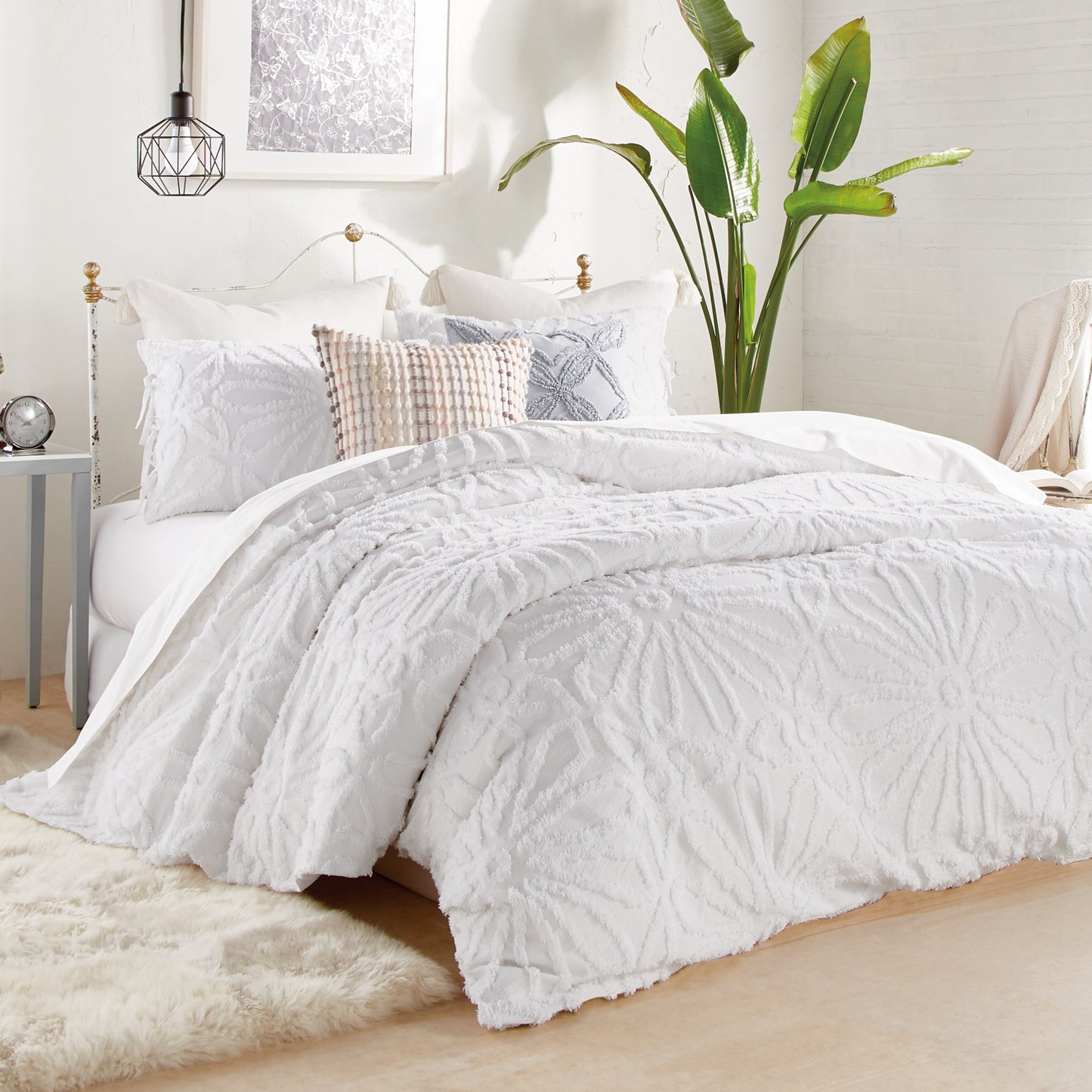 Peri Home Chenille Medallion Comforter Set