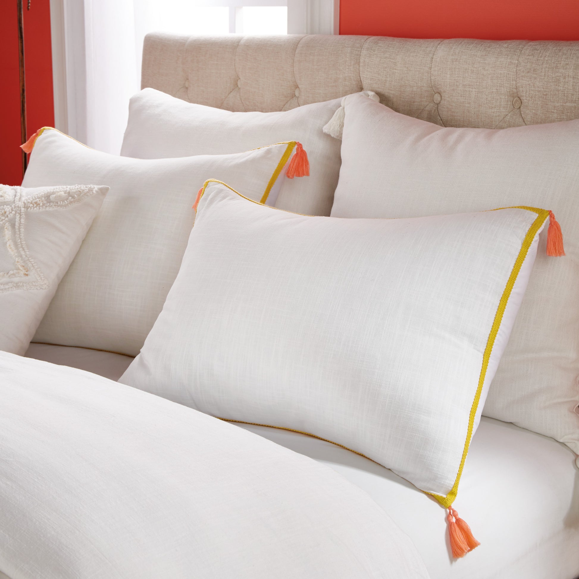 Peri Home Tassel Border Comforter Bedding Collection