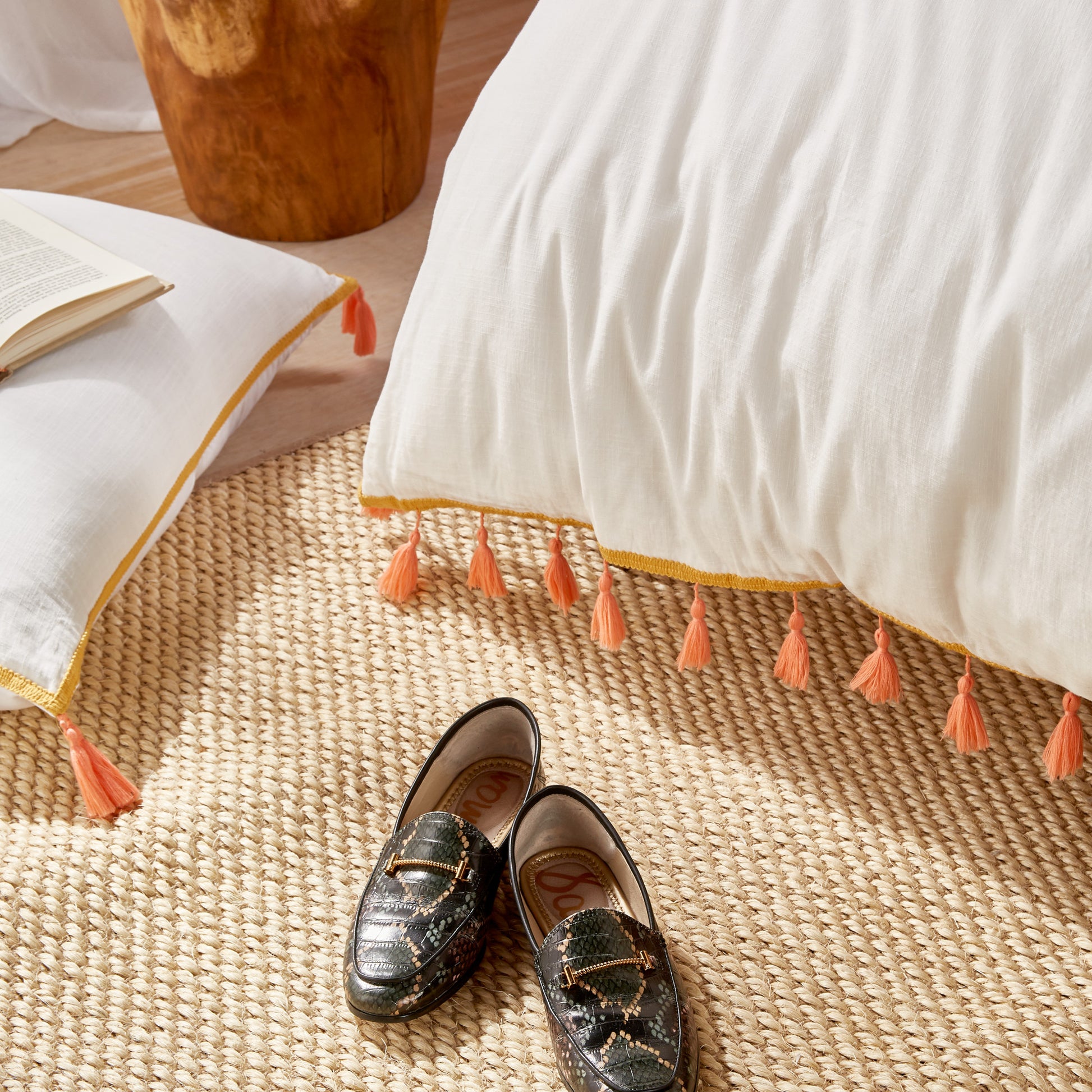 Peri Home Tassel Border Comforter Bedding Collection