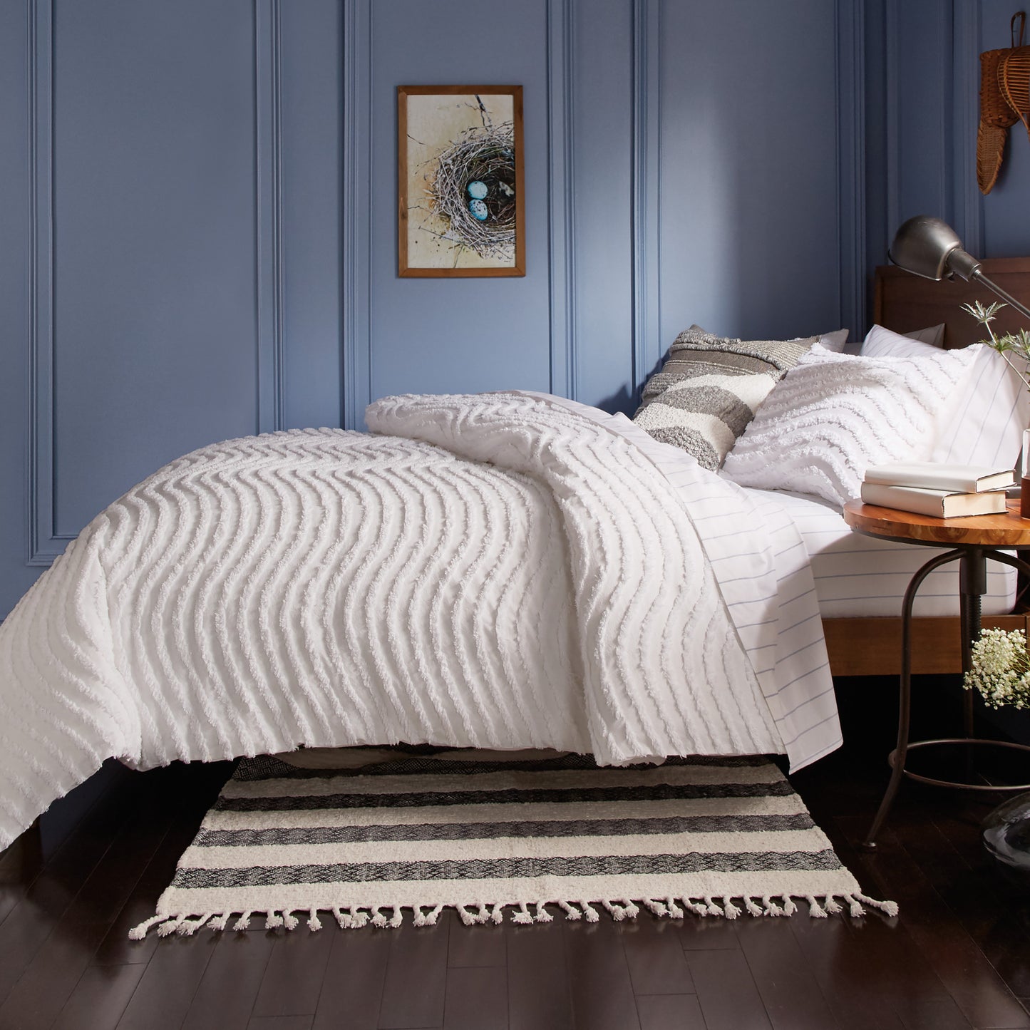 Murmur Chenille Wave Comforter Bedding Collection