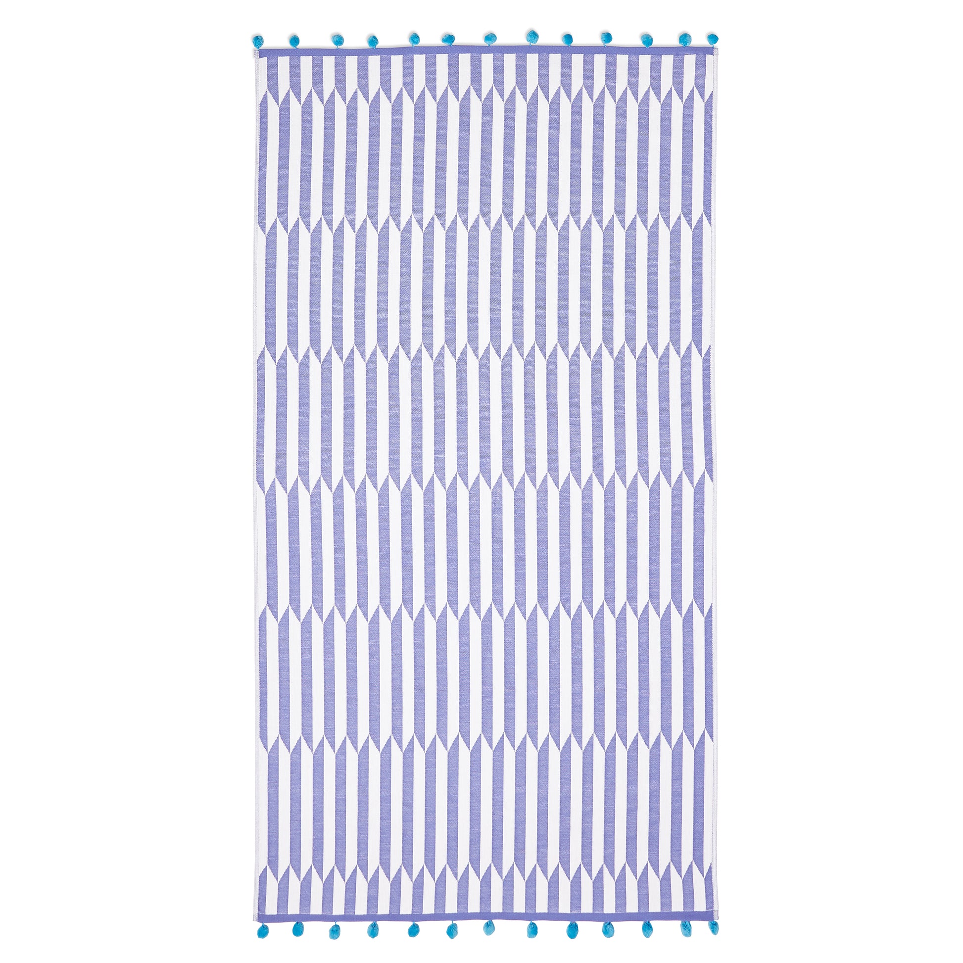 John Robshaw Nicatta Beach Towel Collection Periwinkle
