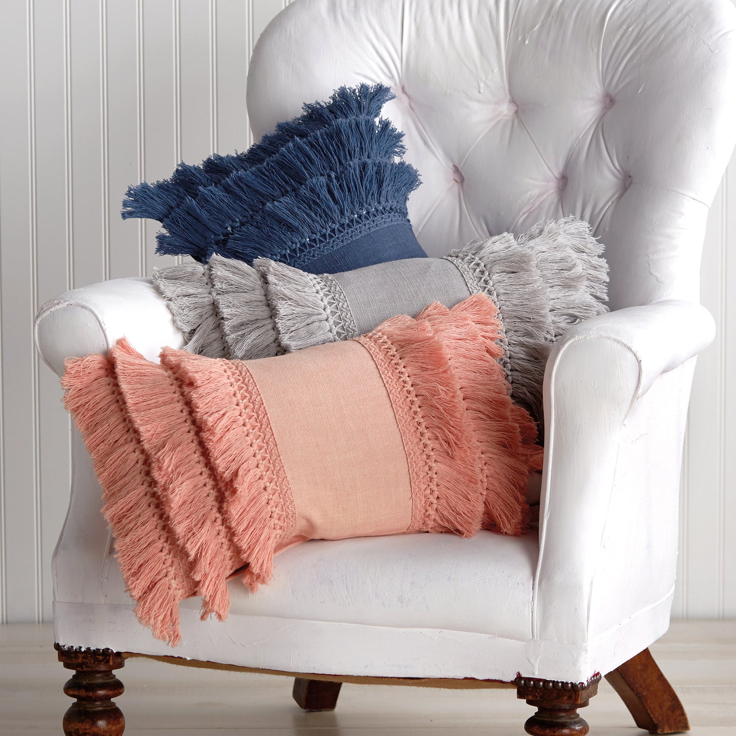 Peri Home Fringe Decorative Pillow