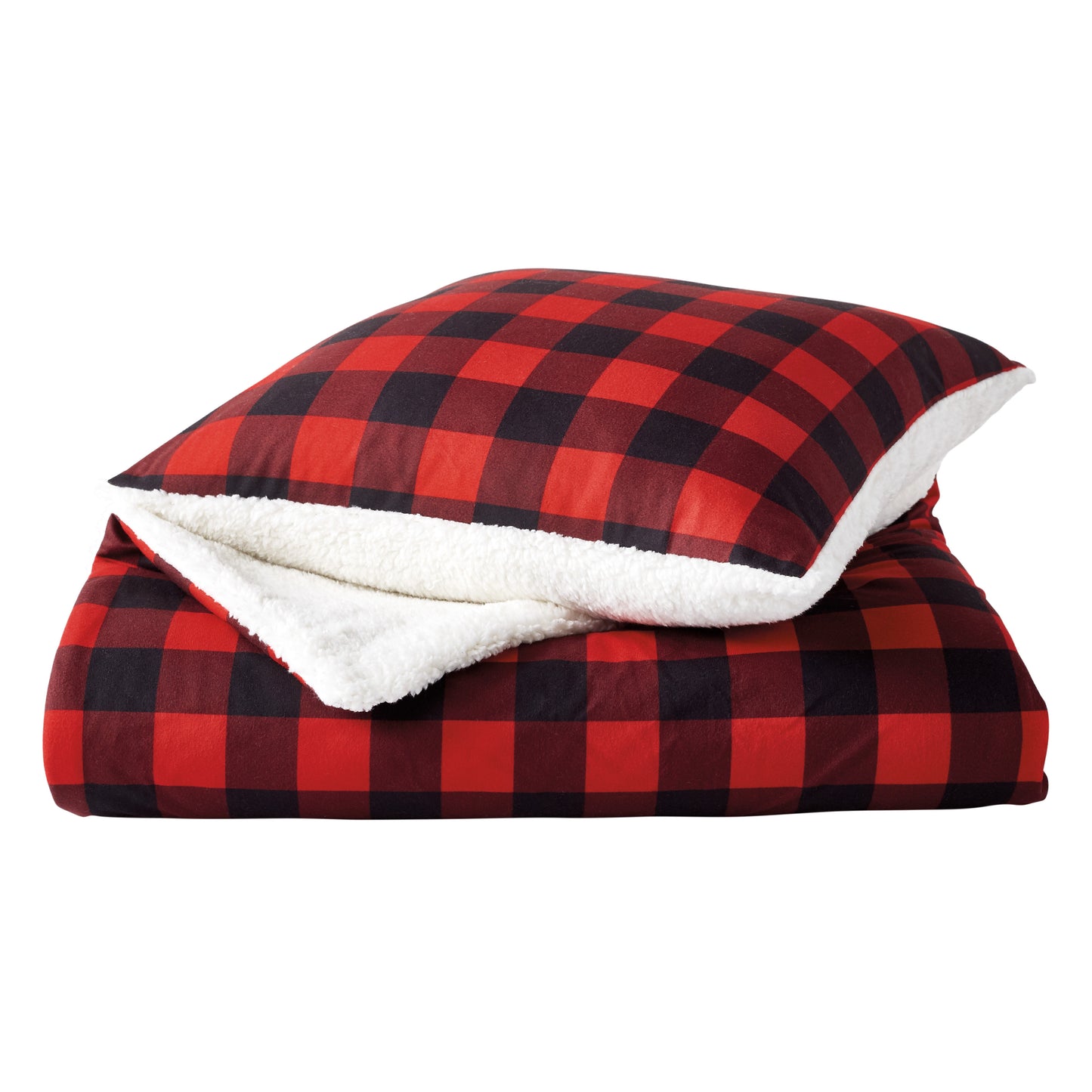 G.H. Bass & Co. Buffalo Check Throw And Pillow Set