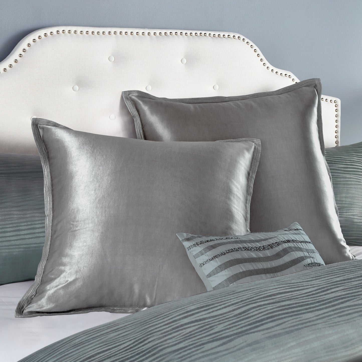 Michael Aram Metallic Stitch Euro Sham