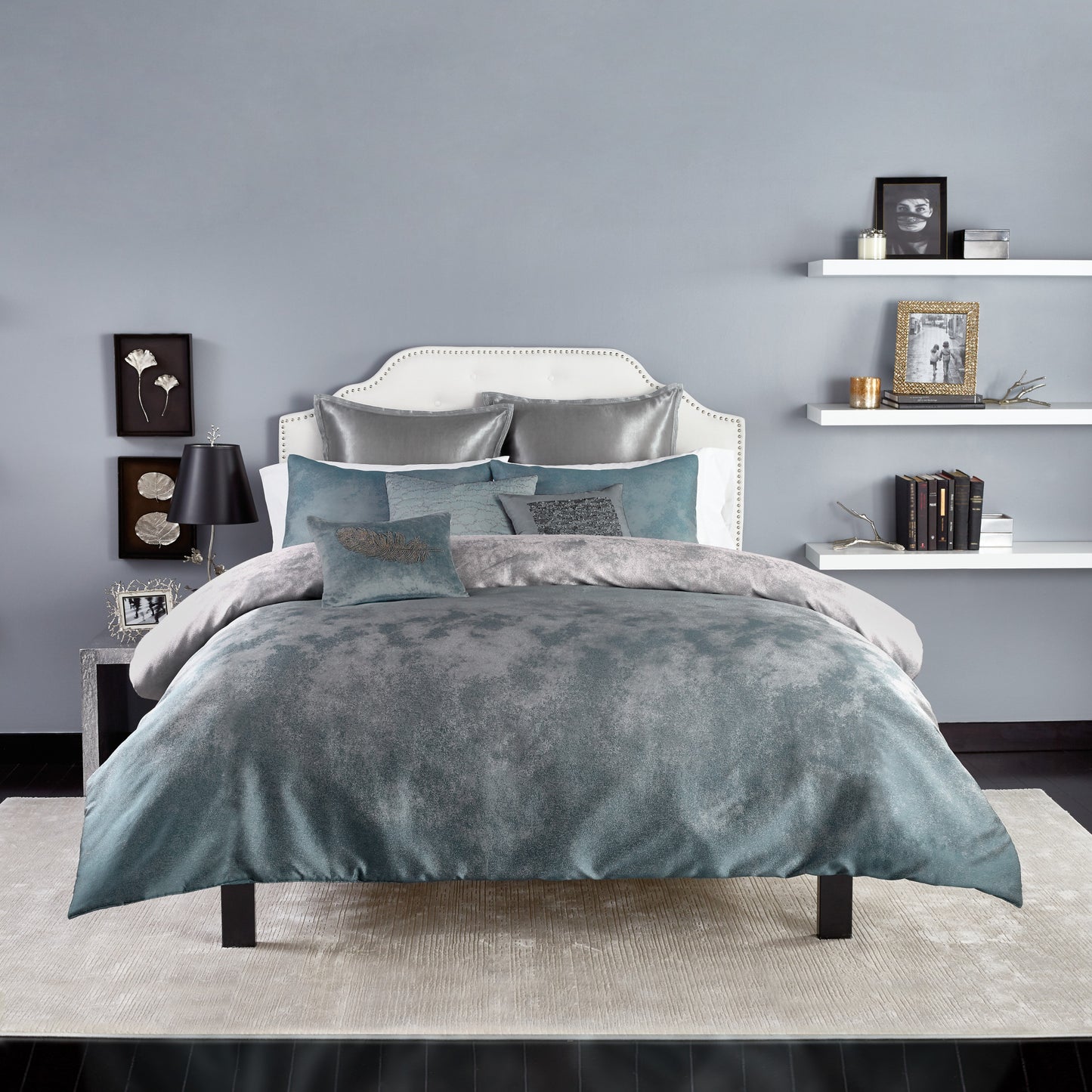 Michael Aram Metallic Stitch Euro Sham