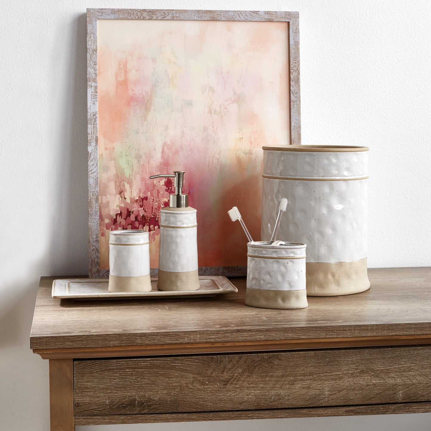 Peri Home Textured Paisley Bath Accessories