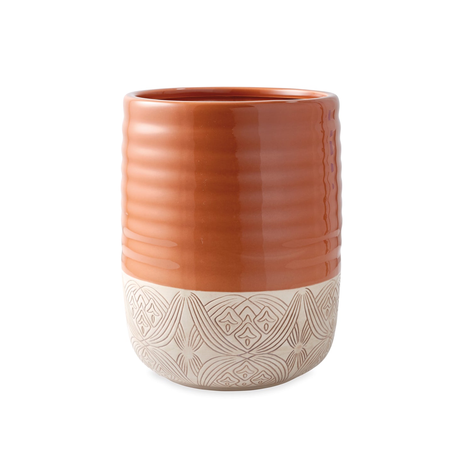 Destinations Pineapple Palm Wastebasket