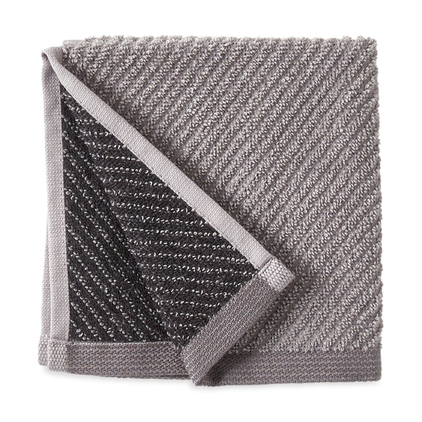 Wellbe Refresh Washcloth Grey