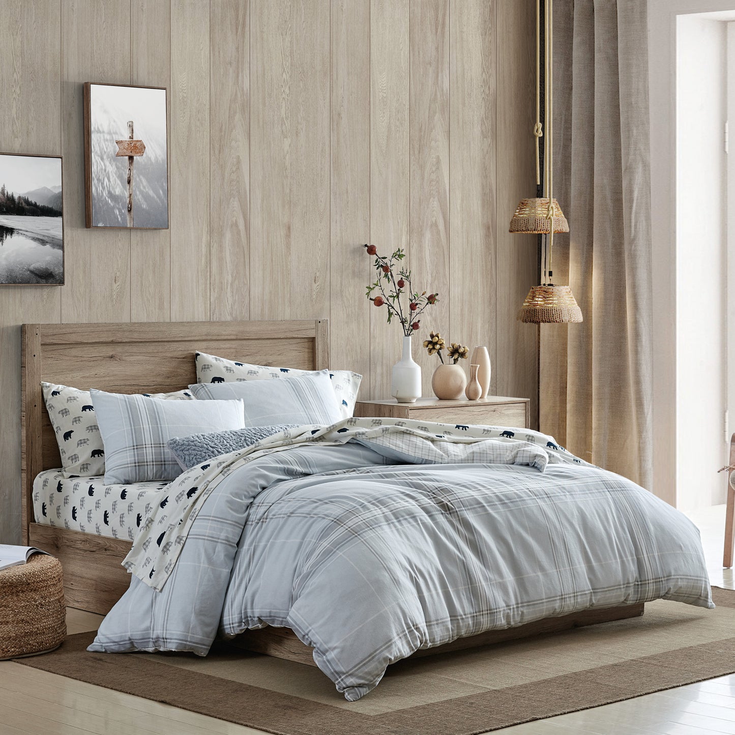 G.H. Bass & Co. Westport Plaid Comforter Set