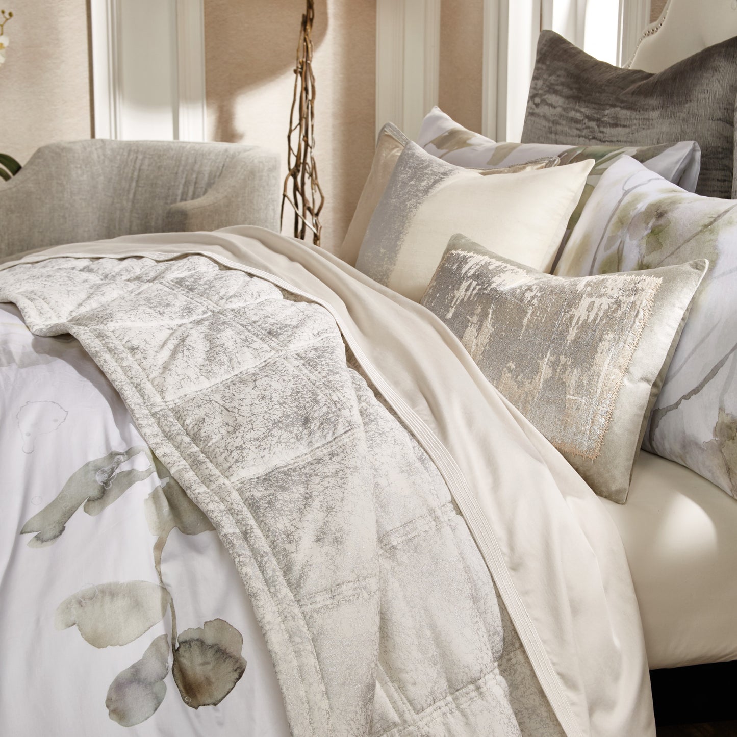 Michael Aram Botanical Leaf Duvet Collection