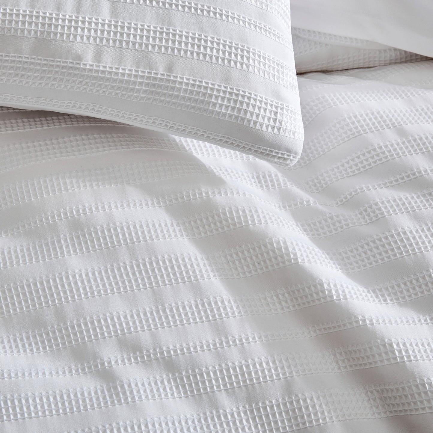 Loft Style Waffle Stripe Bed in a Bag