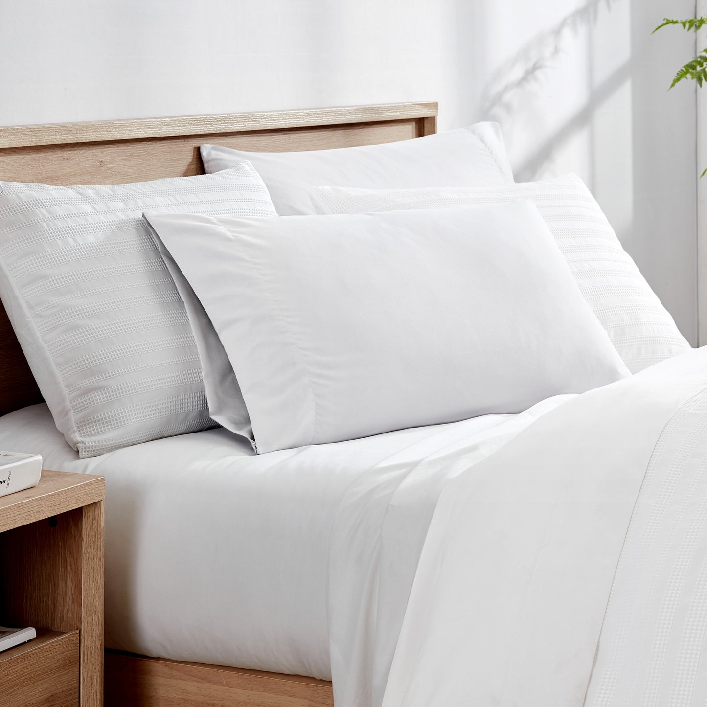 Loft Style Waffle Stripe Bed in a Bag