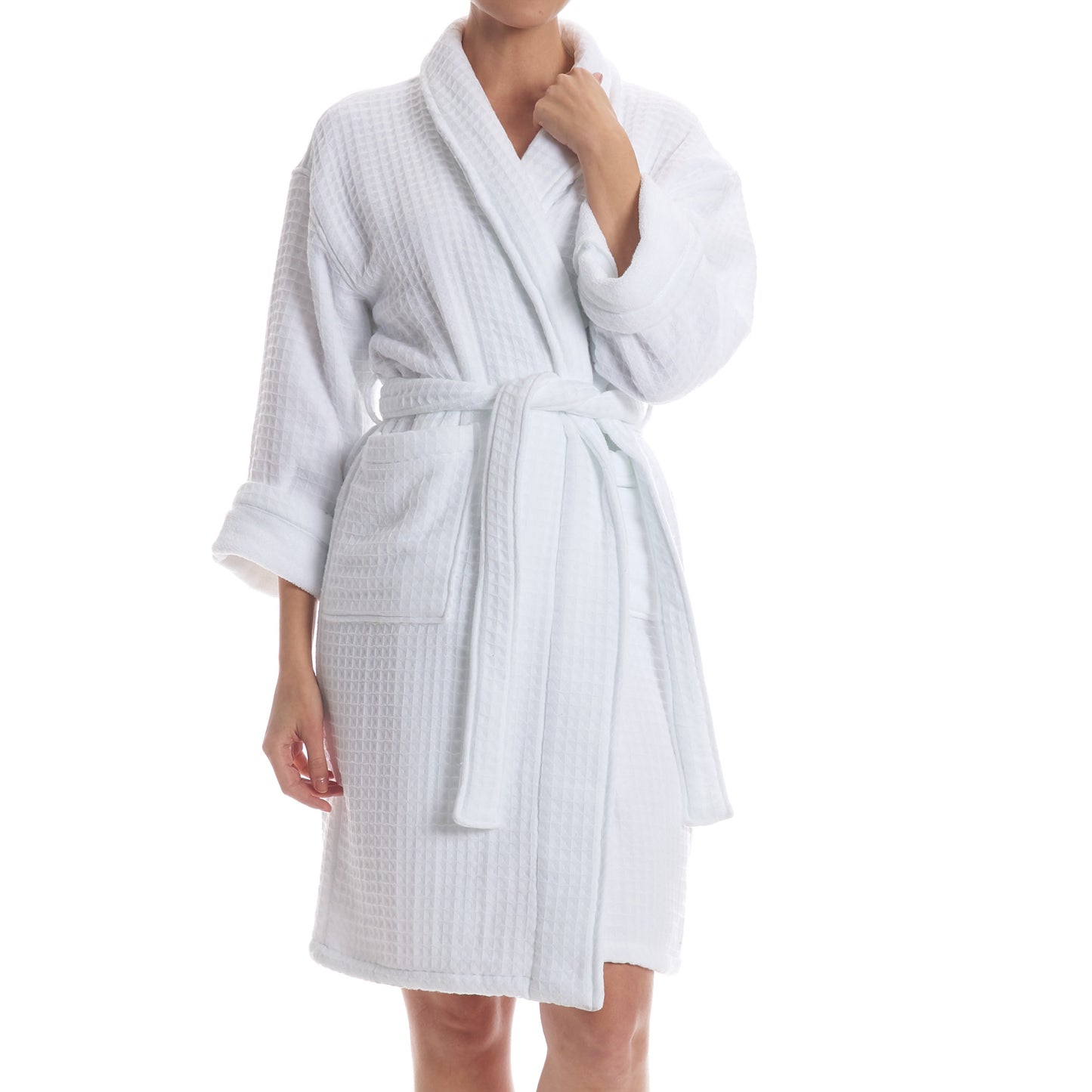 Uchino Waffle Twist Robe