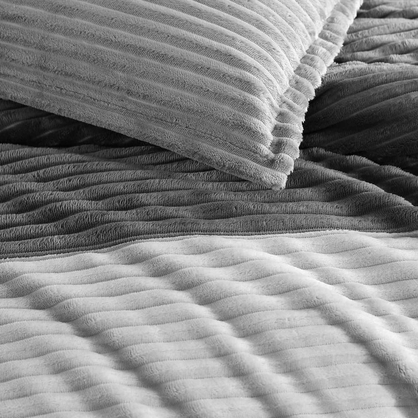 G.H. Bass & Co. Cozy Colorblock Corduroy Comforter Set