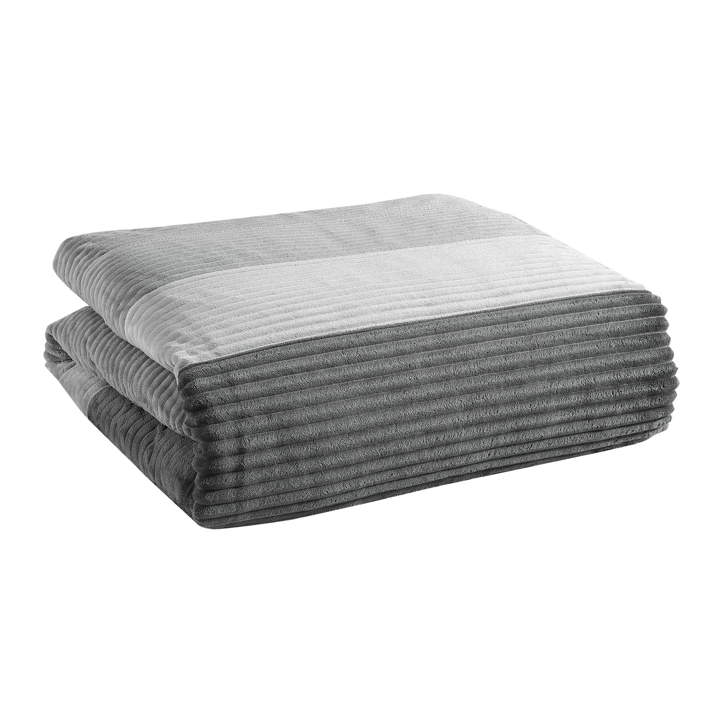 G.H. Bass & Co. Cozy Colorblock Corduroy Comforter Set