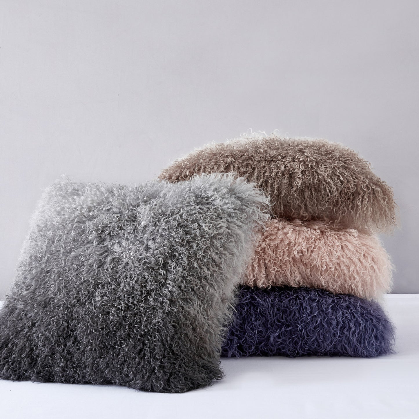 Michael Aram Dip Dye Flokati Decorative Pillow