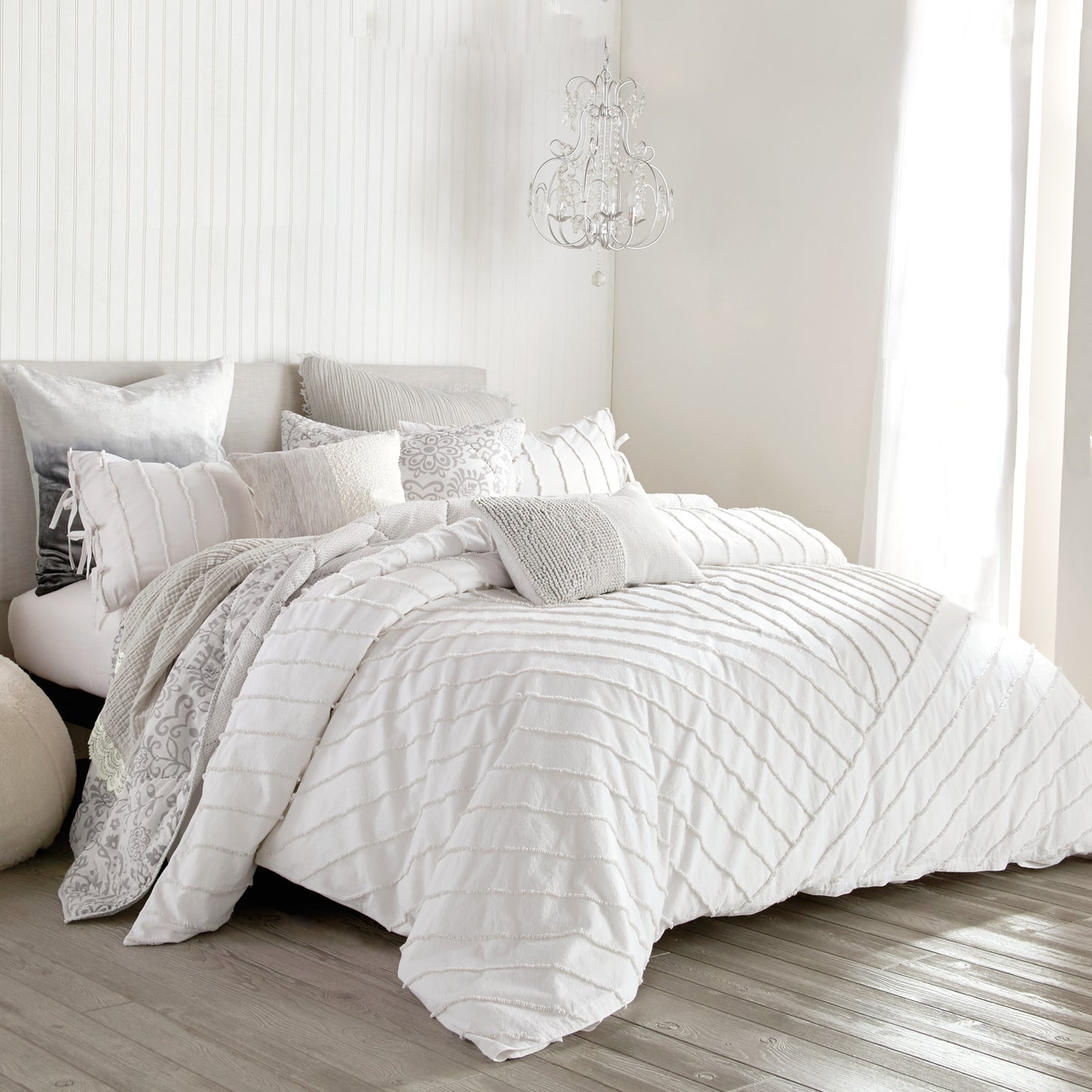 Peri Home Linear Loop Duvet Set