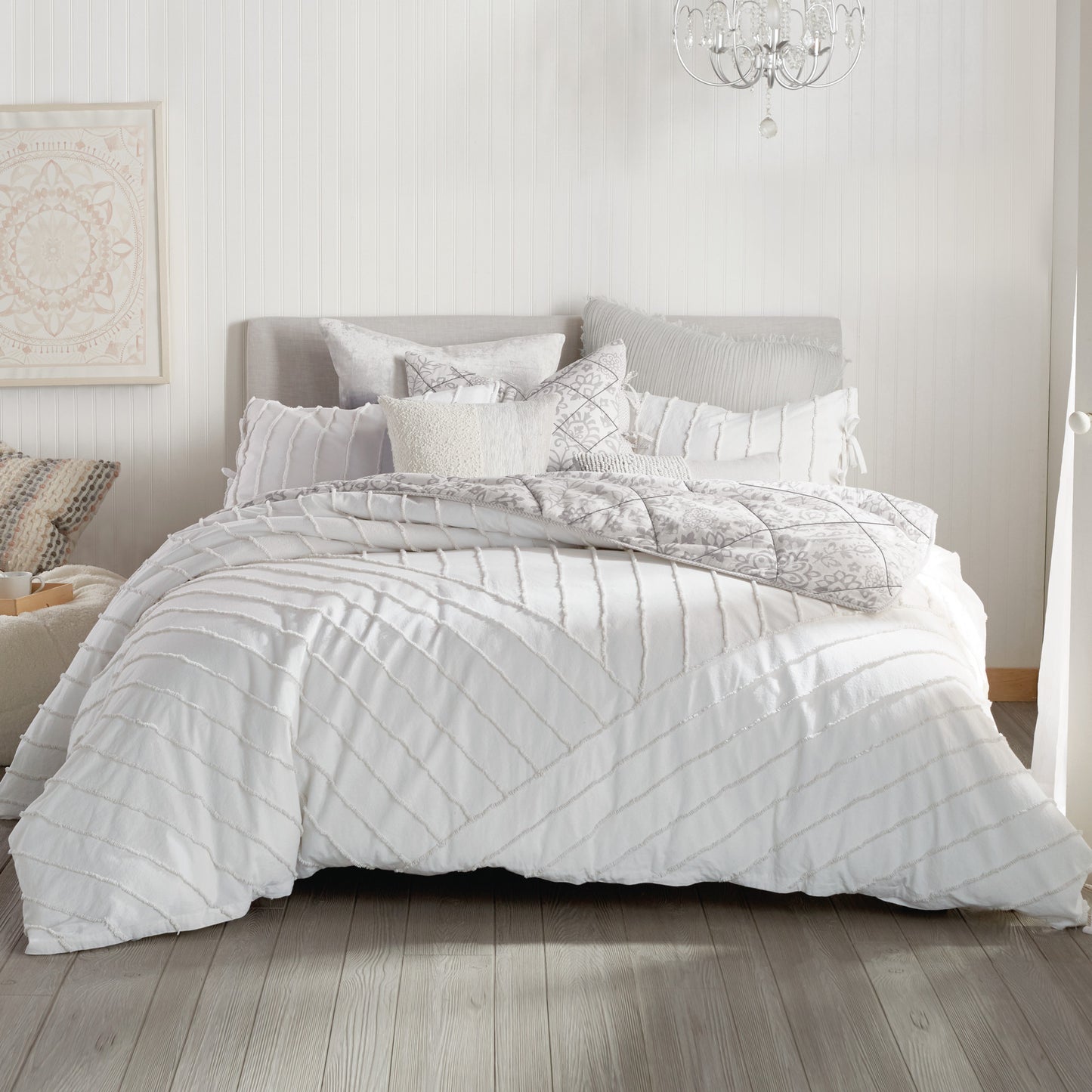 Peri Home Linear Loop Duvet Set