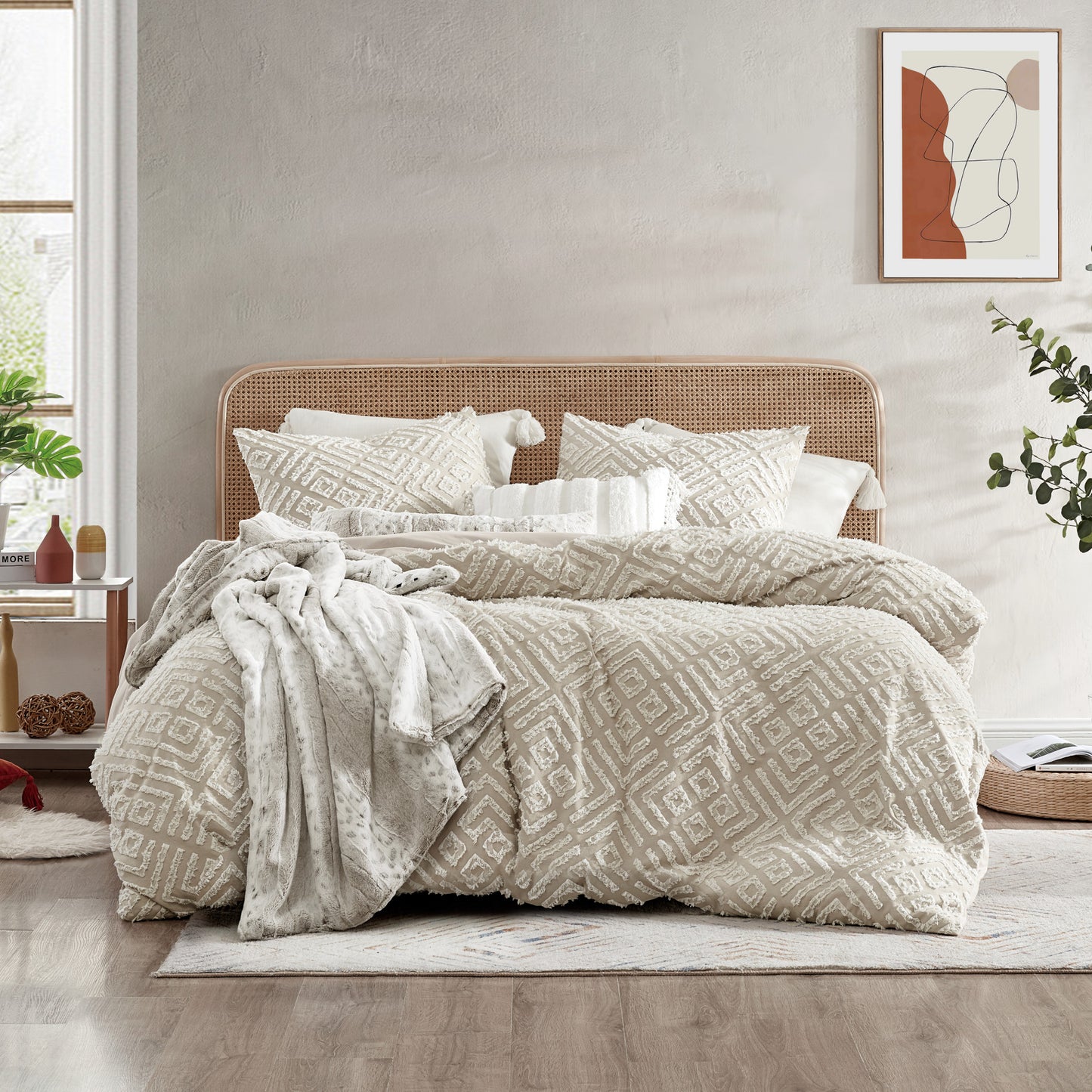 Peri Home Clipped Diamond Comforter Set