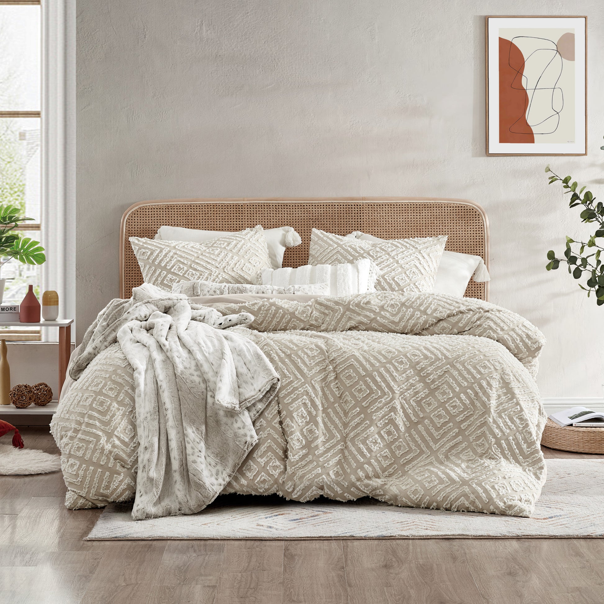 Peri Home Clipped Diamond Comforter Set