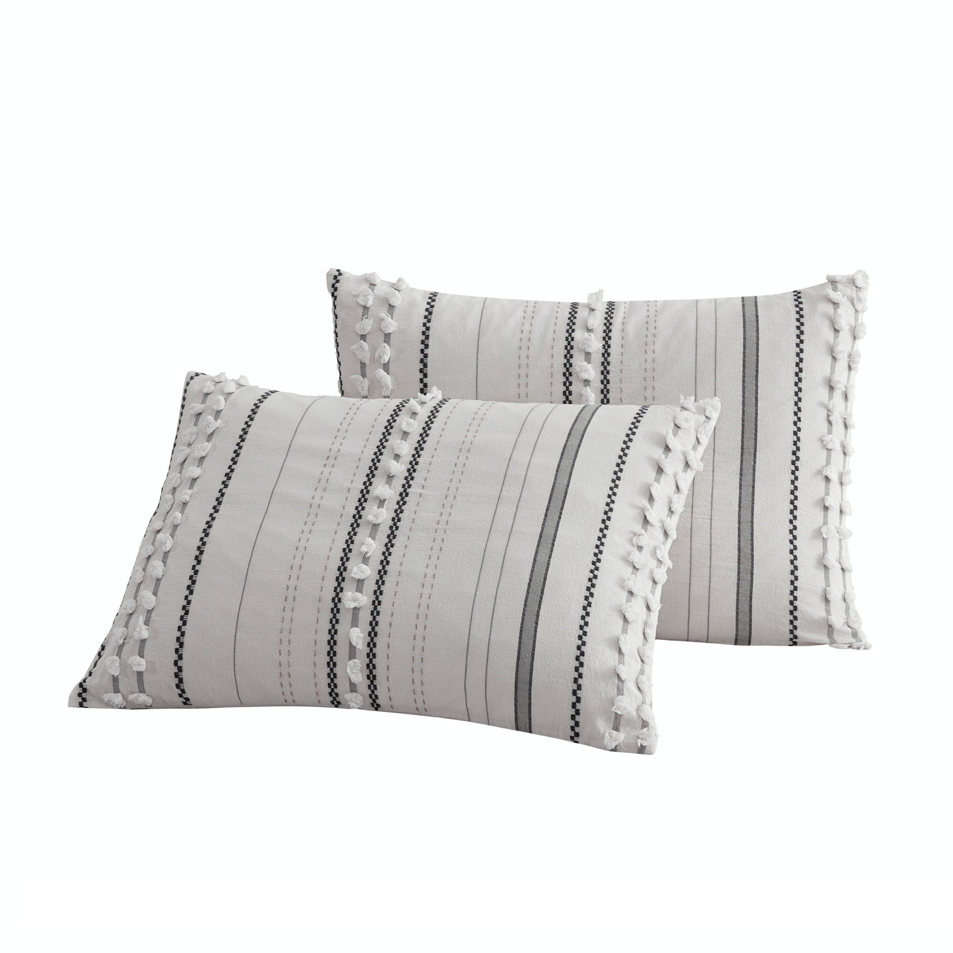 Peri Home Yarn Dyed Dot Stripe Comforter Set