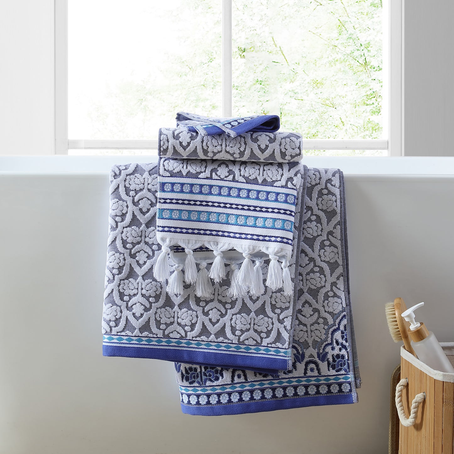 John Robshaw Sheetal Towel Collection