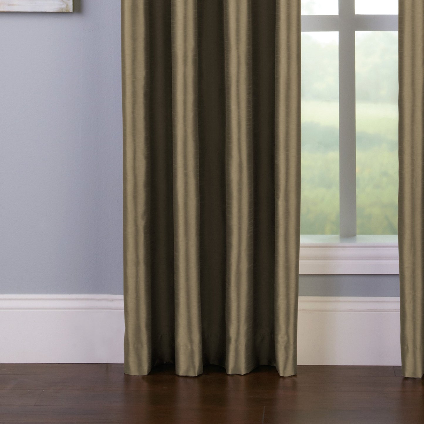 Curtainworks Malta Window Curtain Panel Bronze