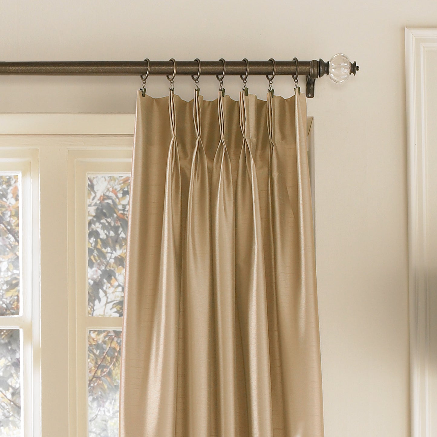 Curtainworks Marquee Window Curtain Panel Sand