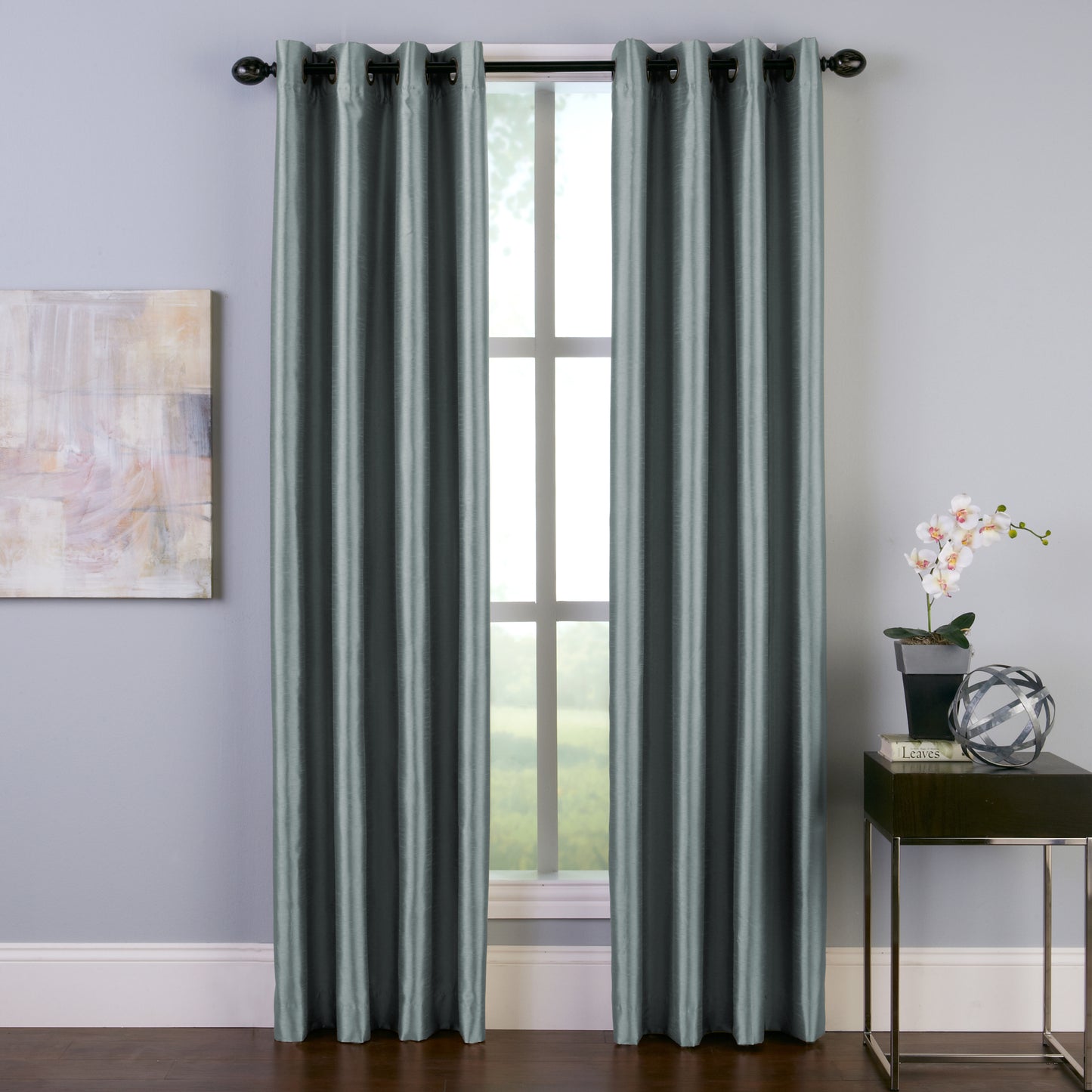 Curtainworks Malta Window Curtain Panel Teal