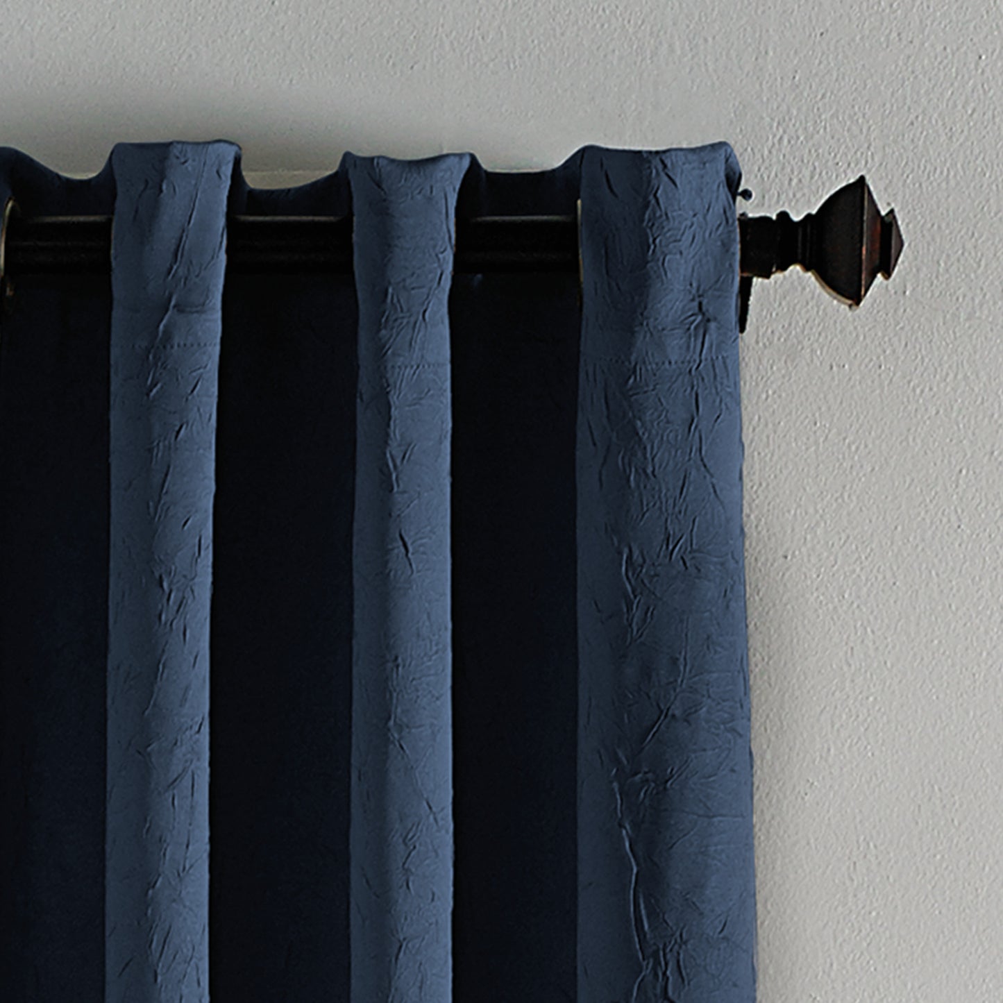 Curtainworks Lenox Window Curtain Panel Navy