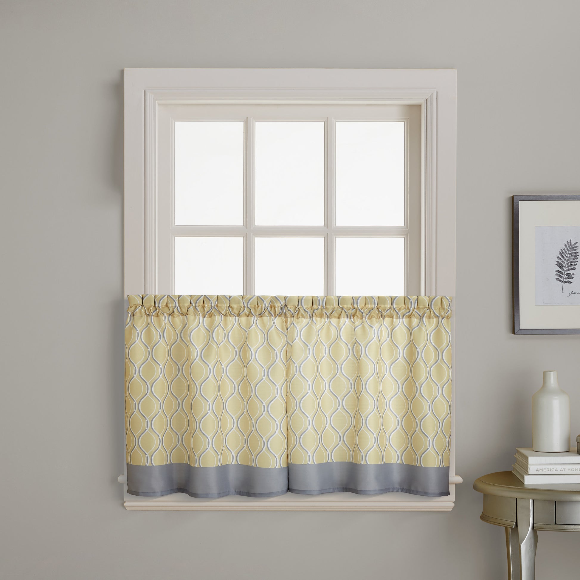 Curtainworks Morocco Tier & Valance Separates Gold