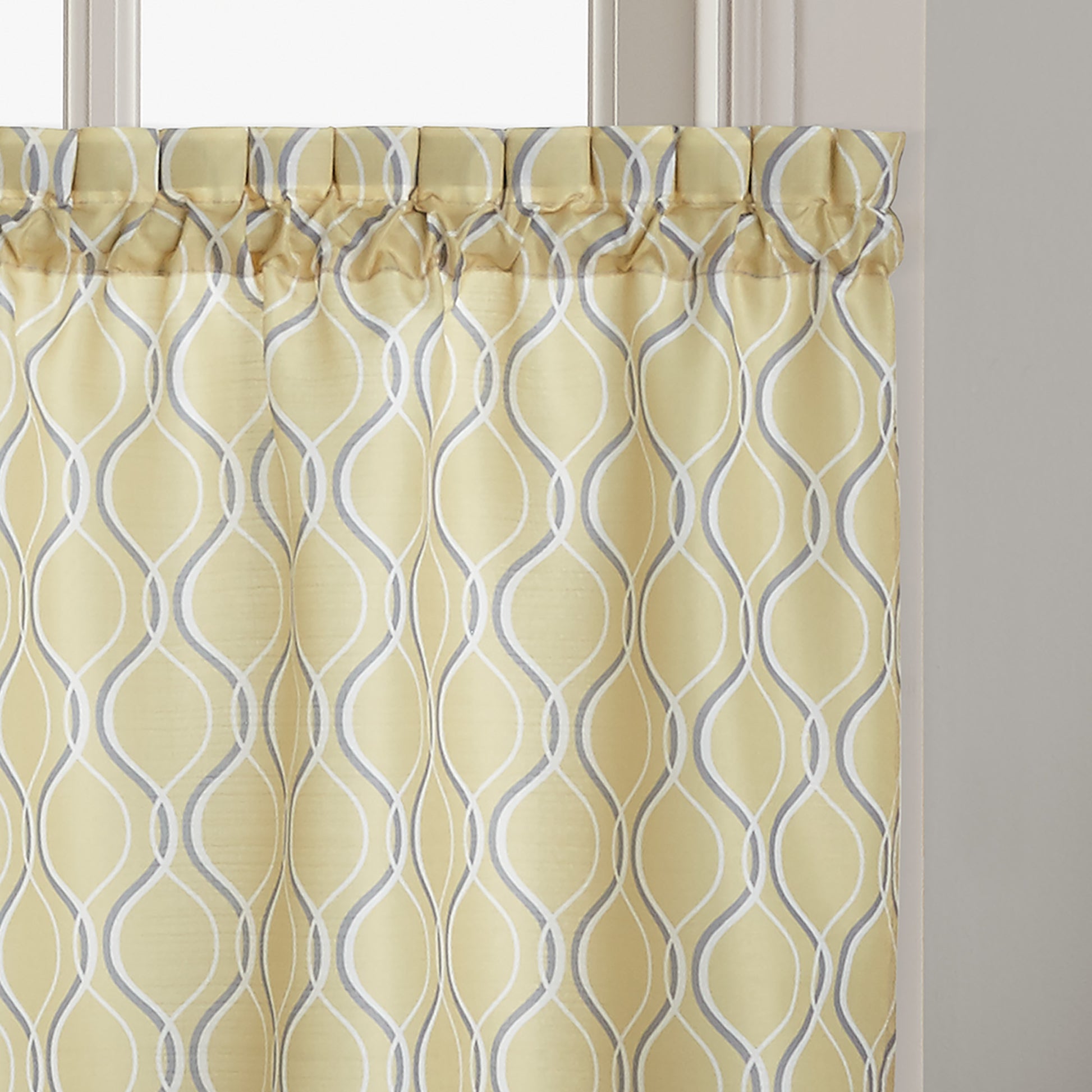 Curtainworks Morocco Tier & Valance Separates Gold