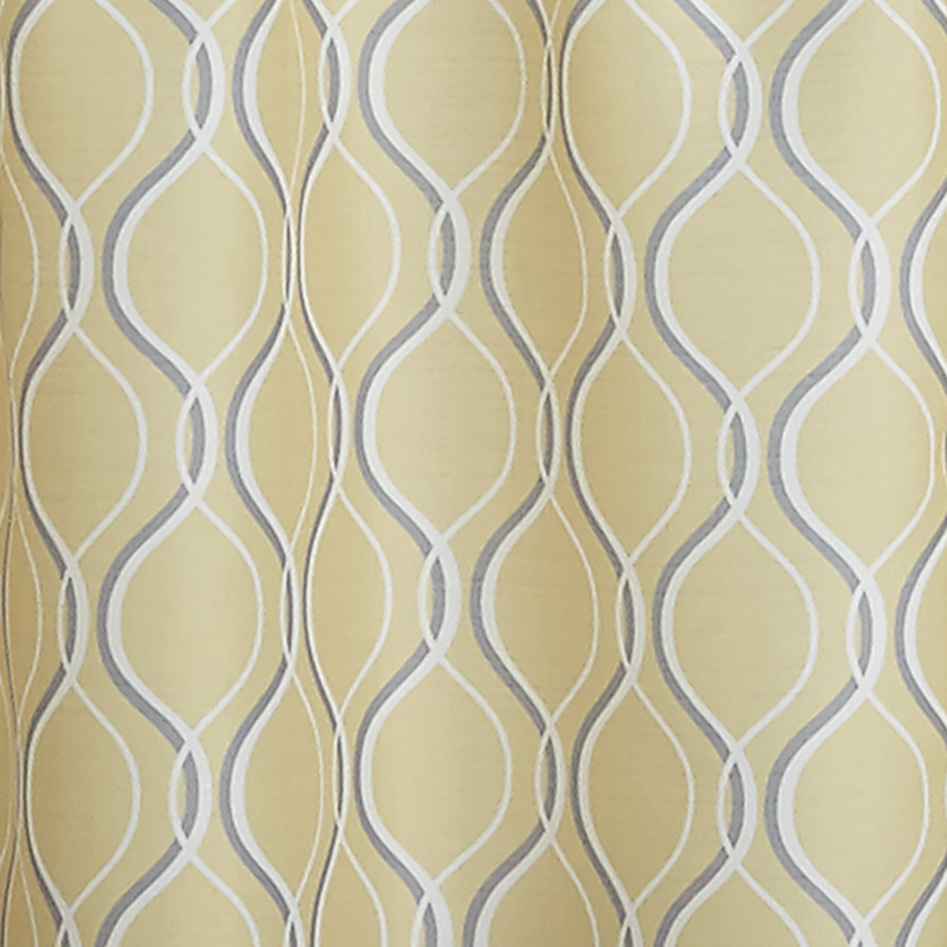 Curtainworks Morocco Tier & Valance Separates Gold