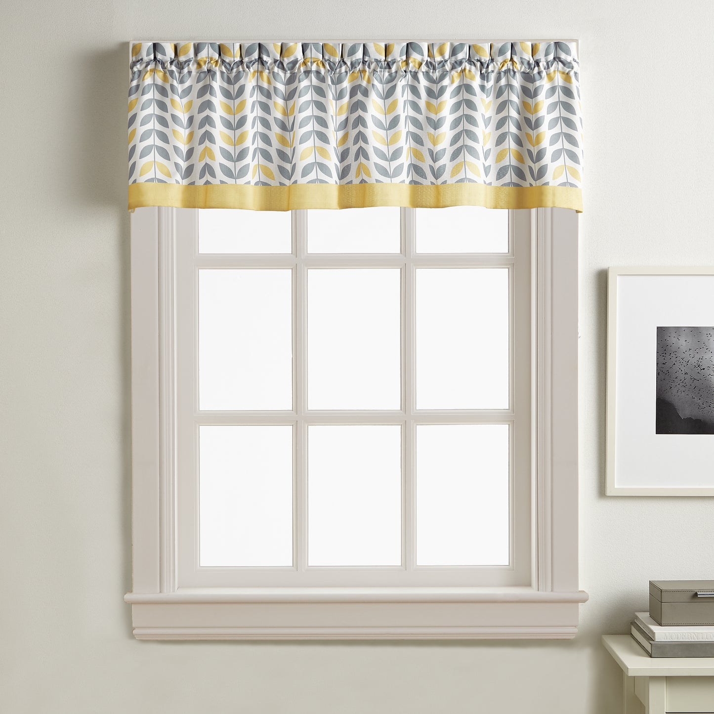 Curtainworks Savannah Eyelet Valance Gold