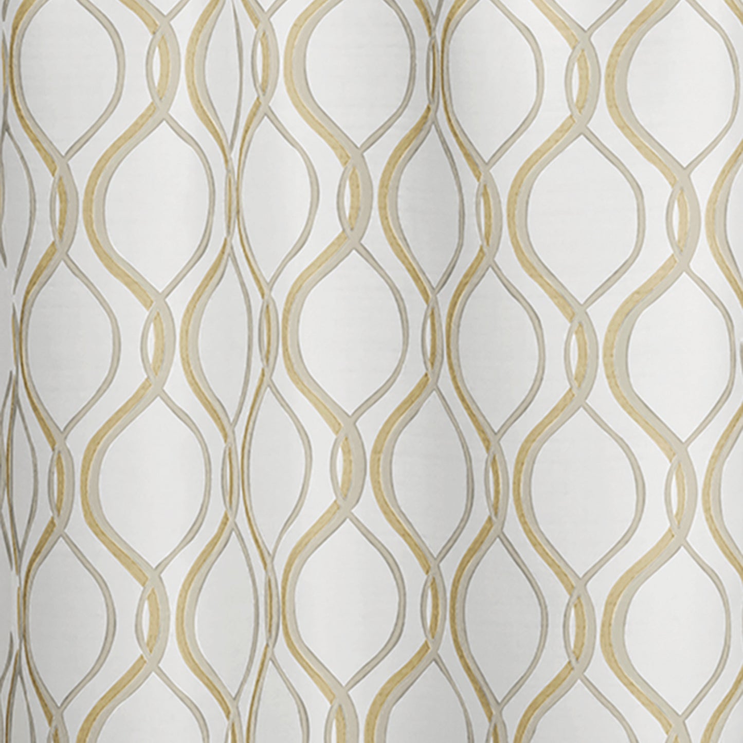 Curtainworks Morocco Tier & Valance Separates Oyster