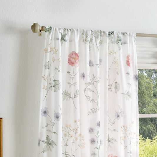 Martha Stewart Martha's Garden Curtain Panel