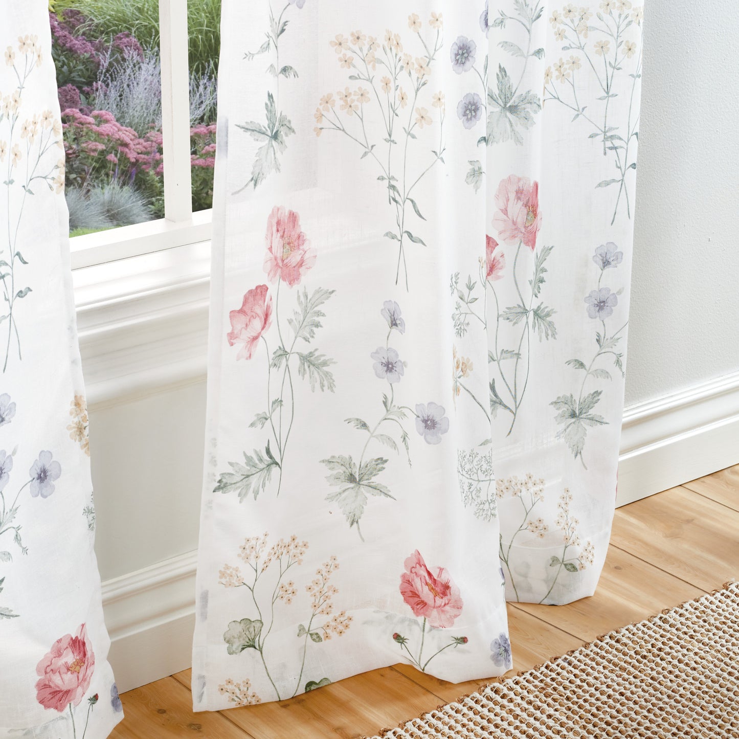 Martha Stewart Martha's Garden Curtain Panel