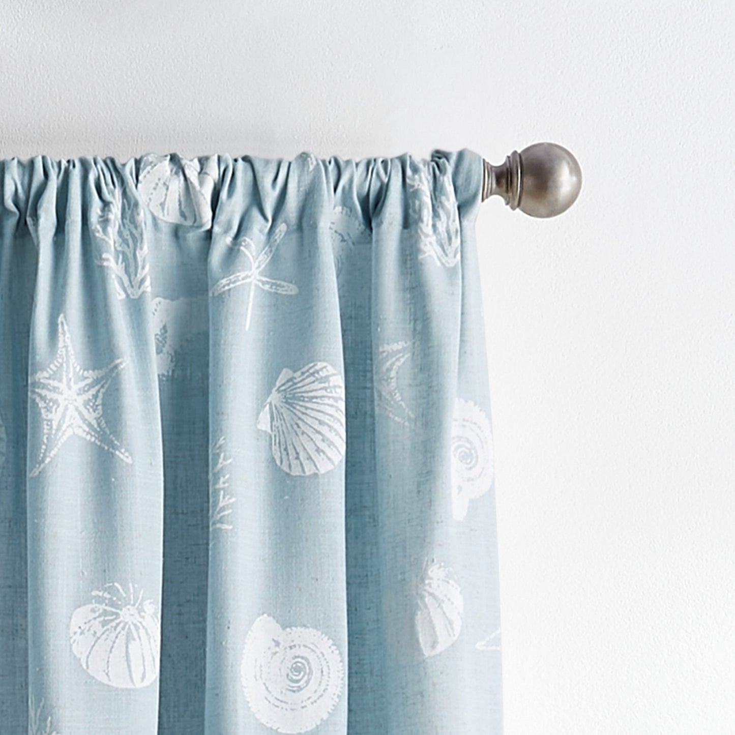 Destinations Seashells Curtain Panel Pairs