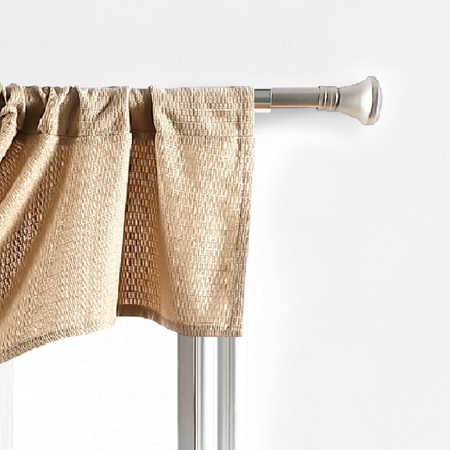 Martha Stewart Chenille Stitch Trumpet Valance