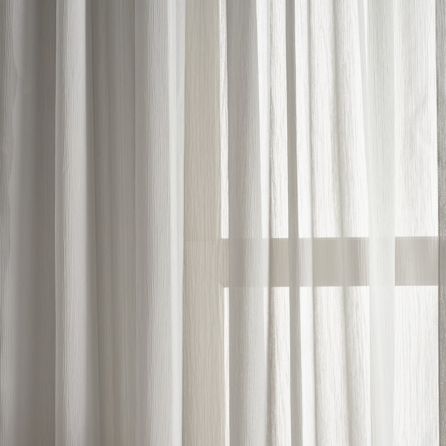 Martha Stewart Glacier Sheer Curtain Panels