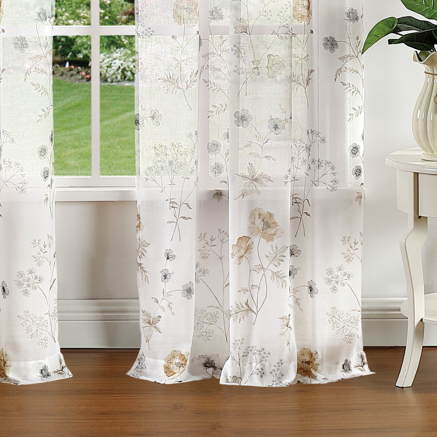 Martha Stewart Martha's Garden Curtain Panel