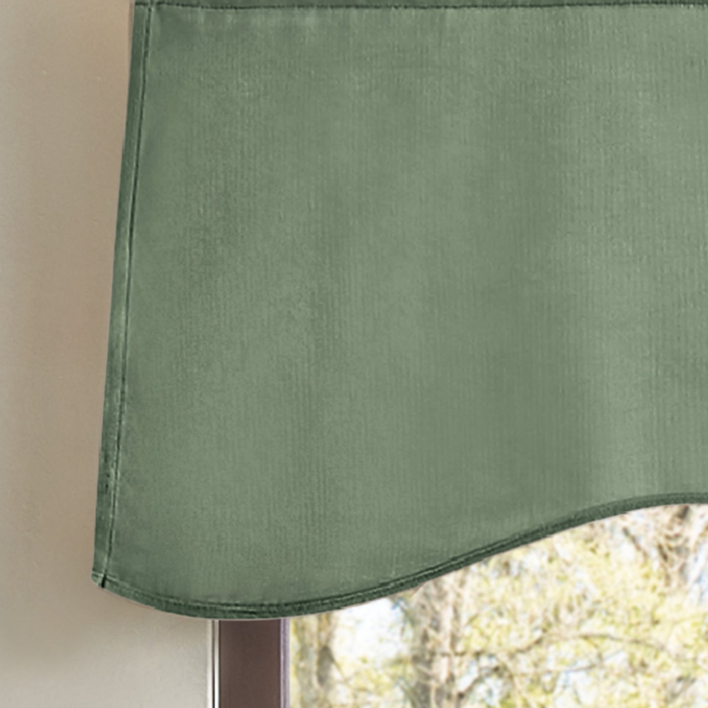 Martha Stewart Lucca Velvet Valance