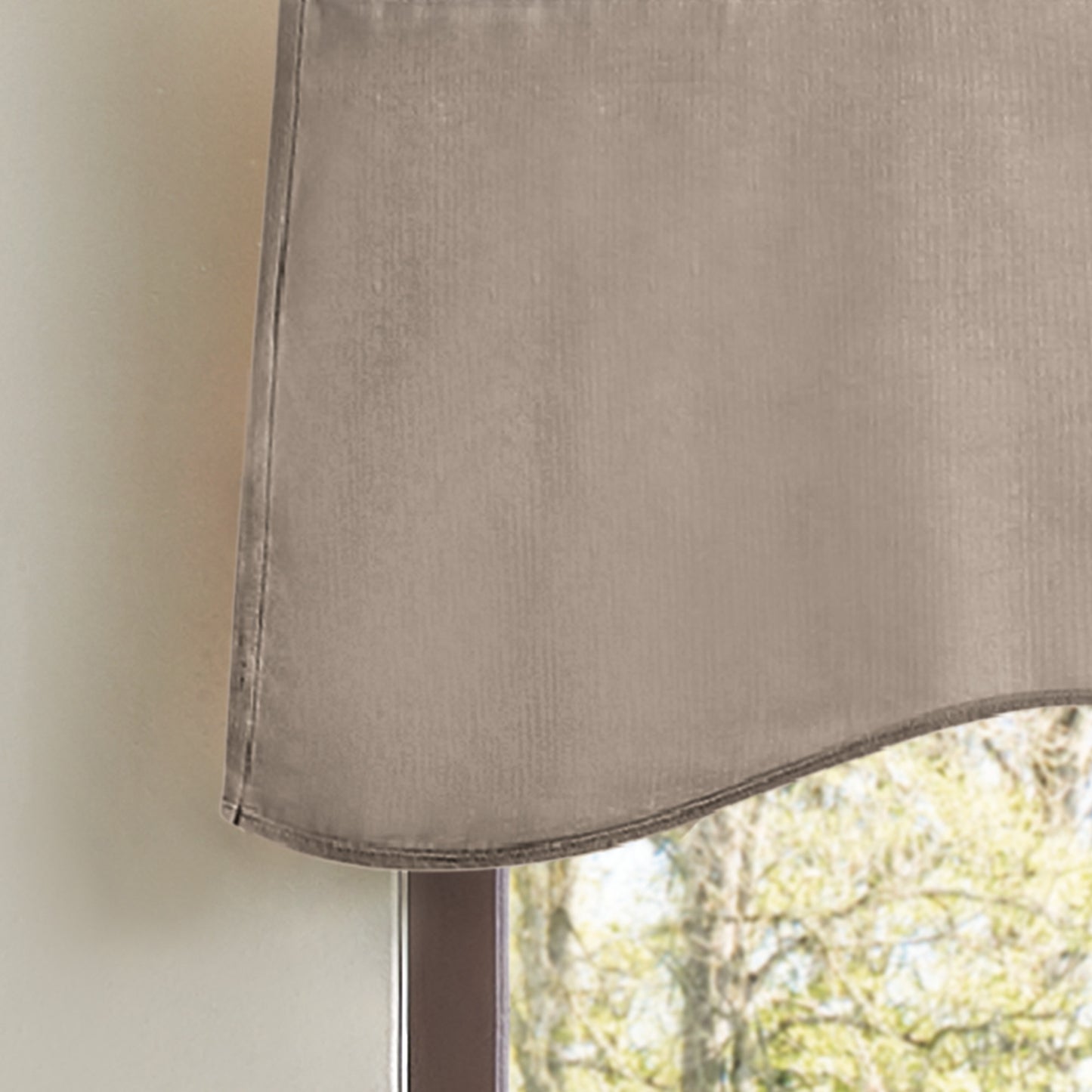 Martha Stewart Lucca Velvet Valance
