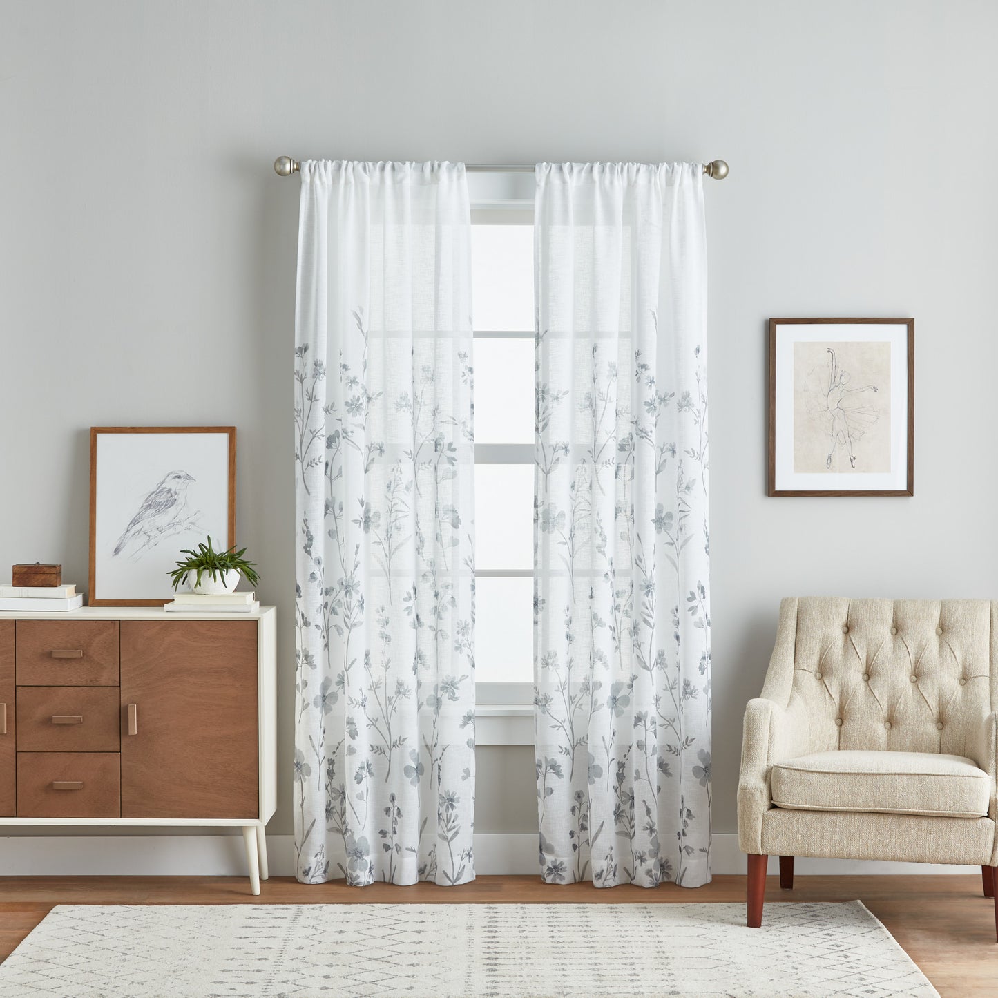 Curtainworks Pandora Sheer Curtain Panel Pairs