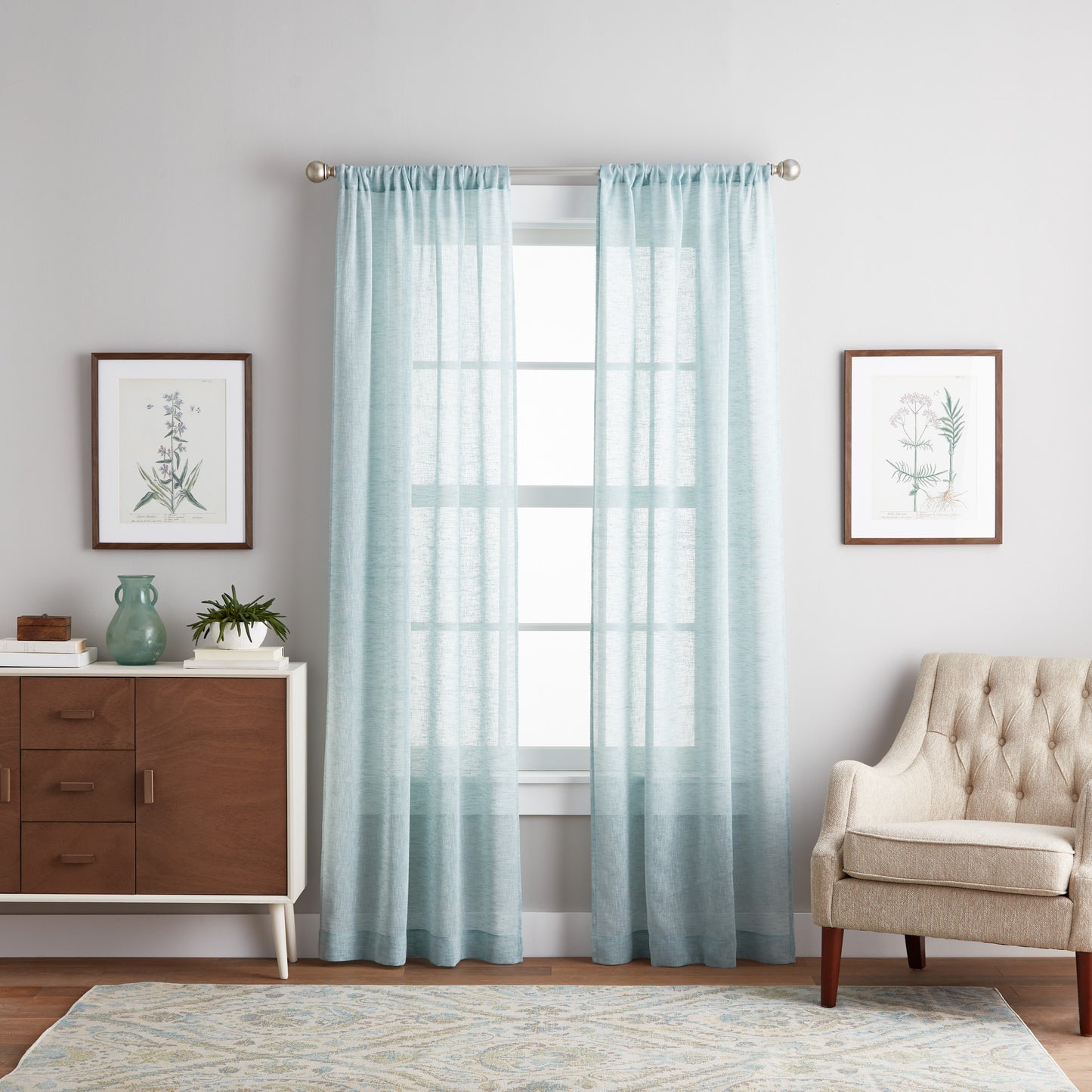 Curtainworks Pandora Sheer Curtain Panel Pairs