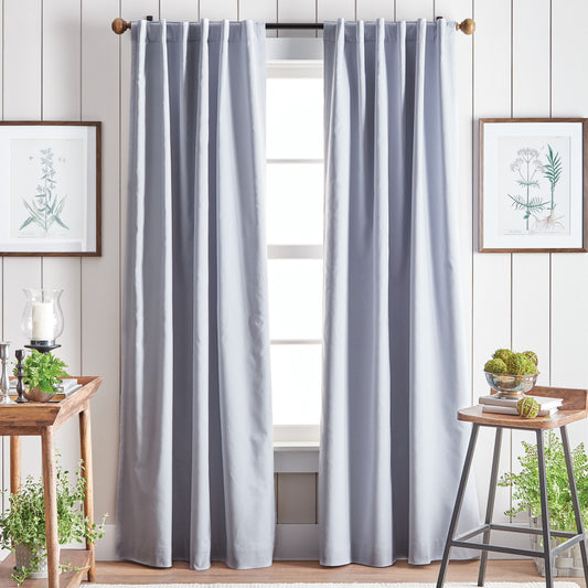 Martha Stewart Lido Linen Curtain Panel